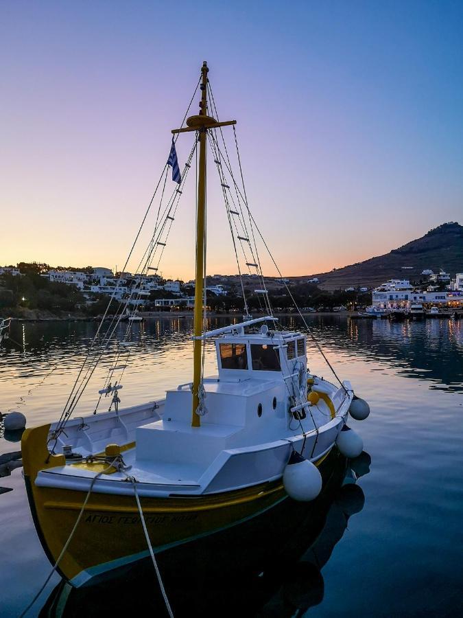 Amphitrite'S Haven - Cycladic House In Marpissa, Paros Villa Bagian luar foto